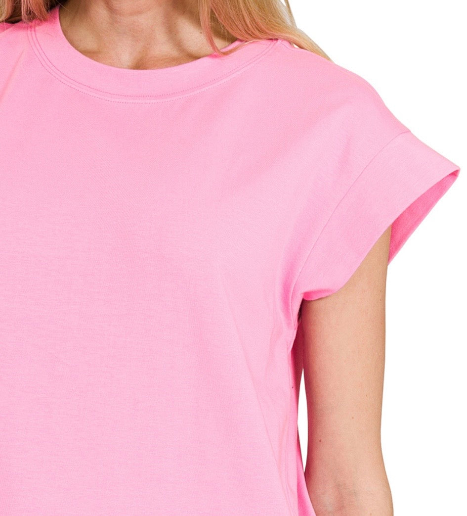 Short Sleeve Midi Dress